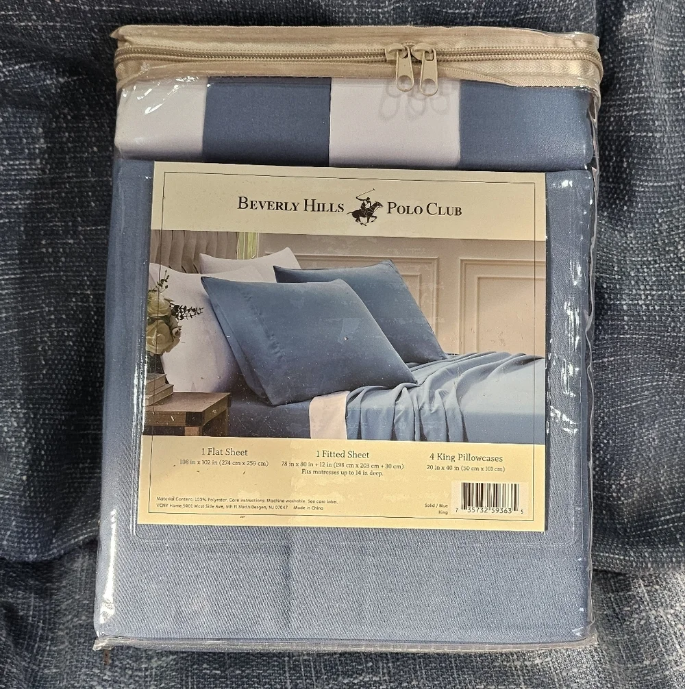 Brand New. Beverly Hills Polo Club King Size